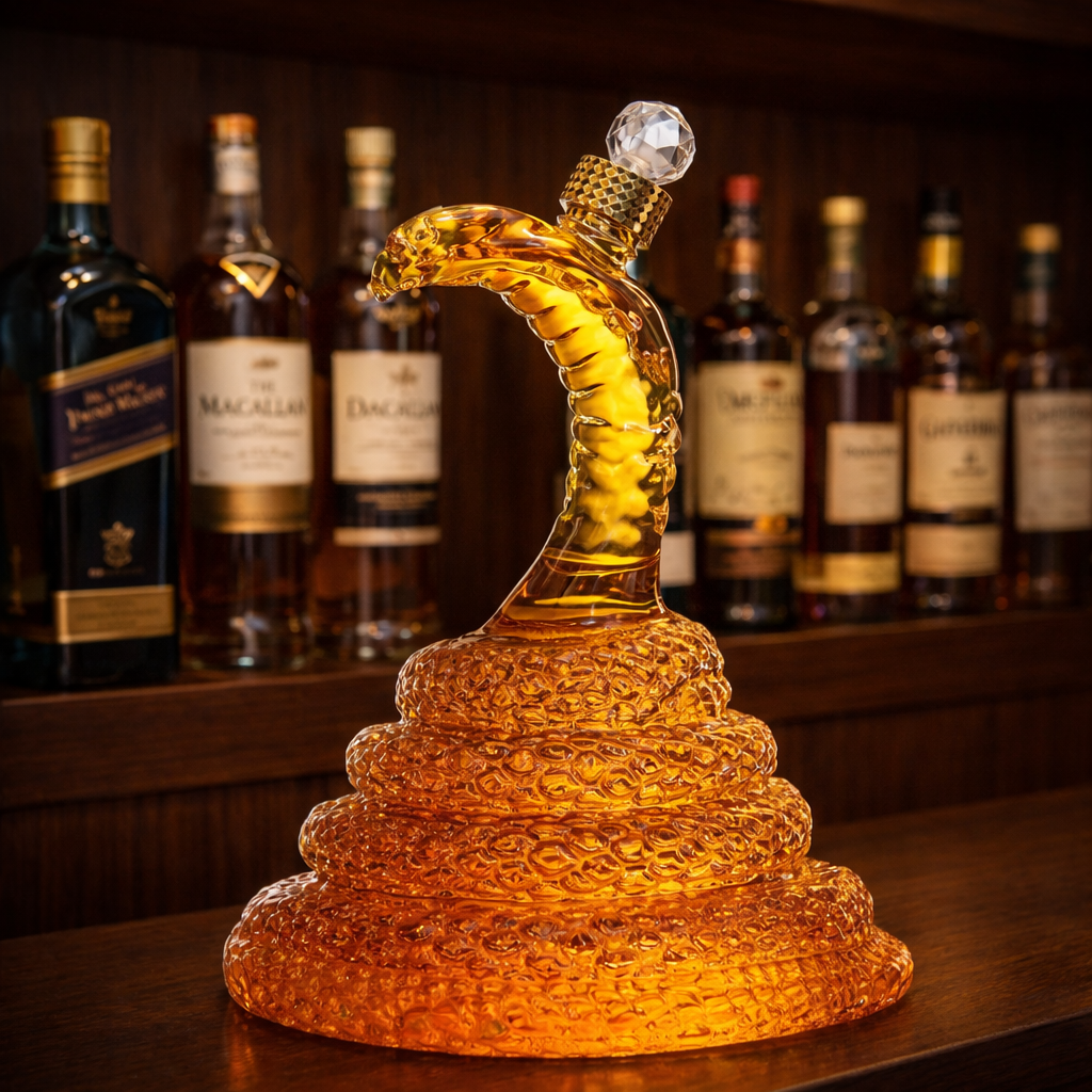 Botella de whisky - Edición Cobra