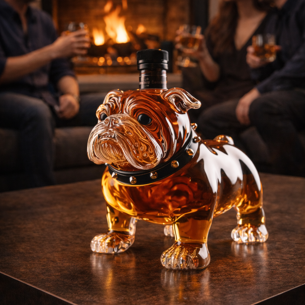 Botella de whisky - Edición Bulldog