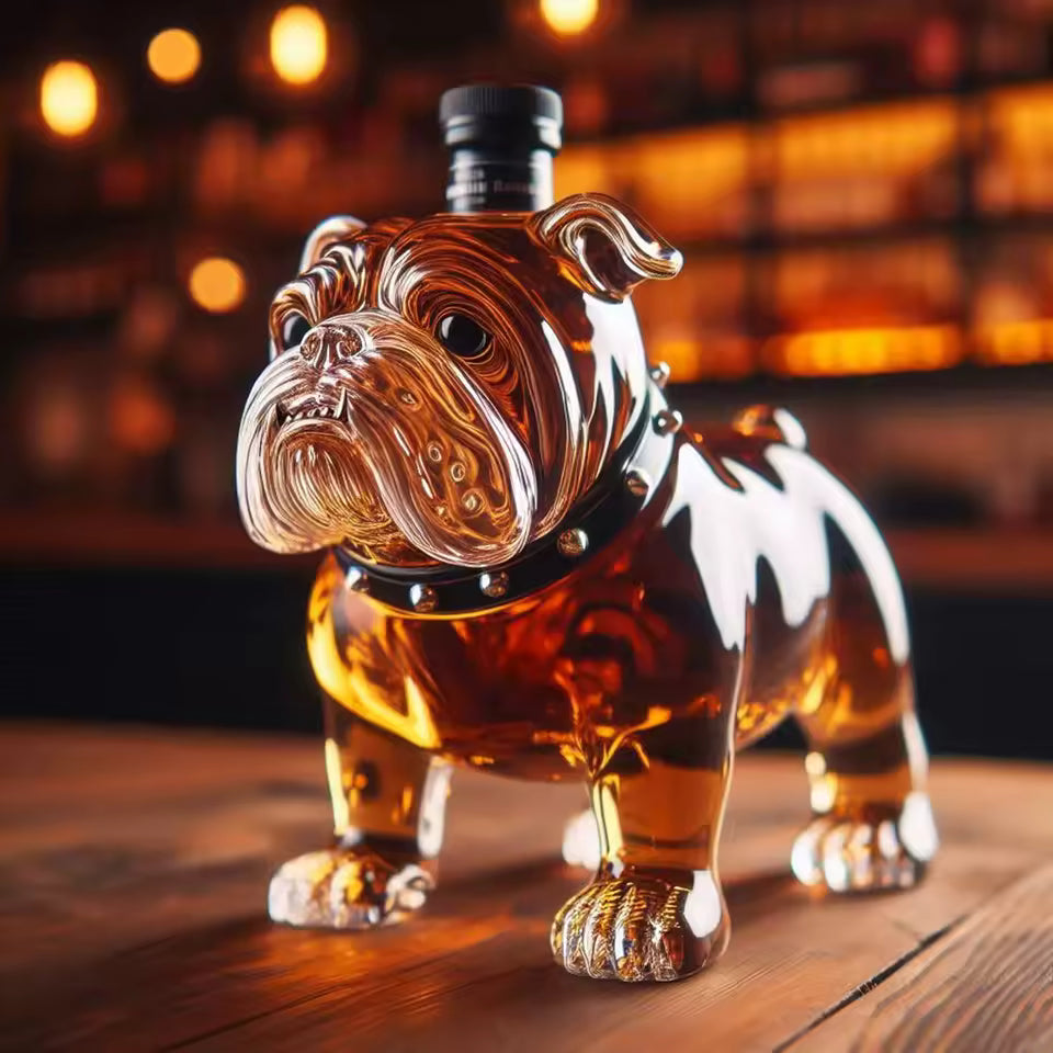 Botella de whisky - Edición Bulldog