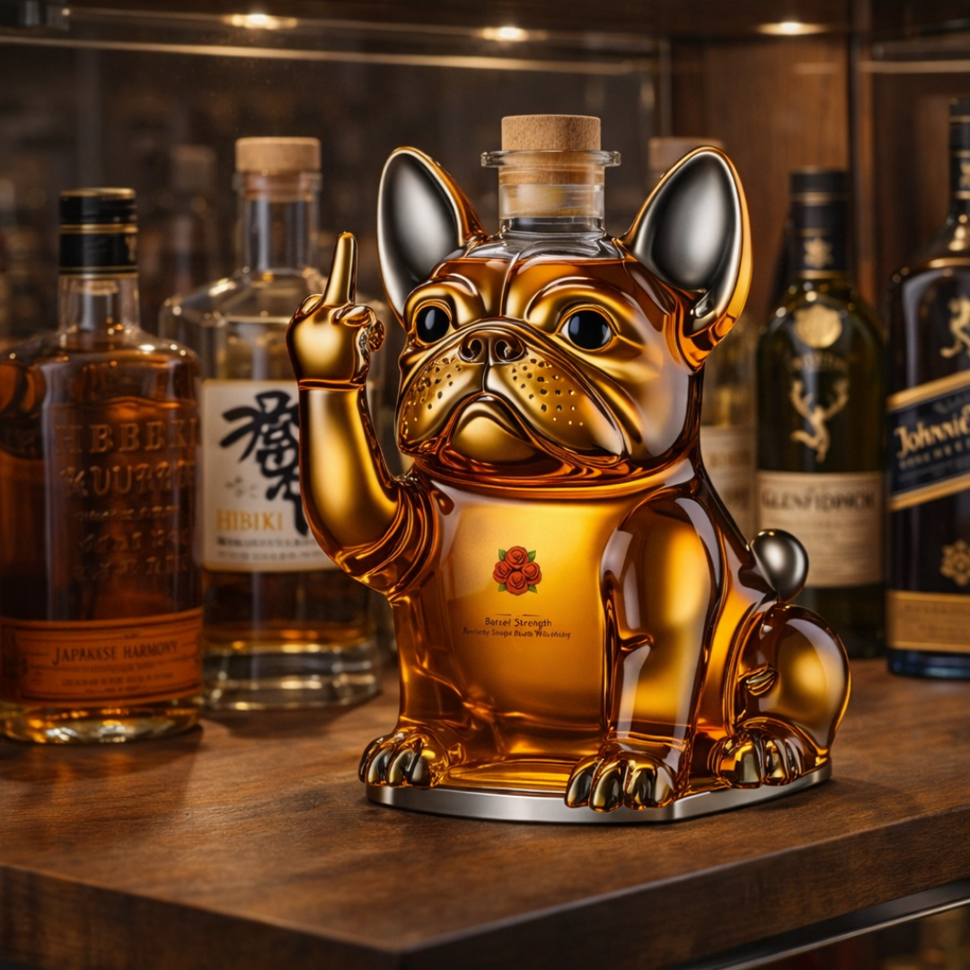 Botella de whisky - Edición canina