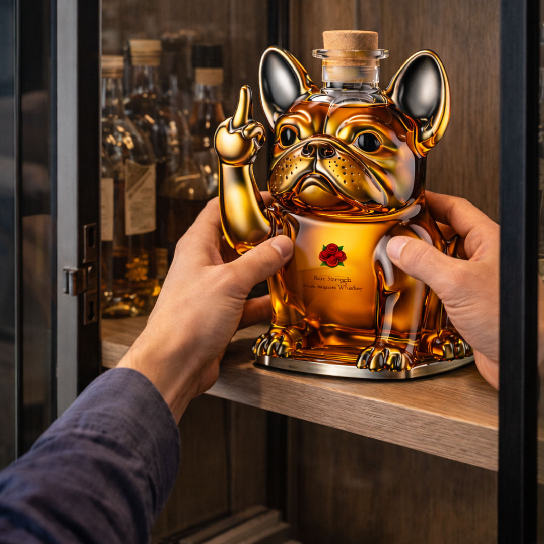 Botella de whisky - Edición canina