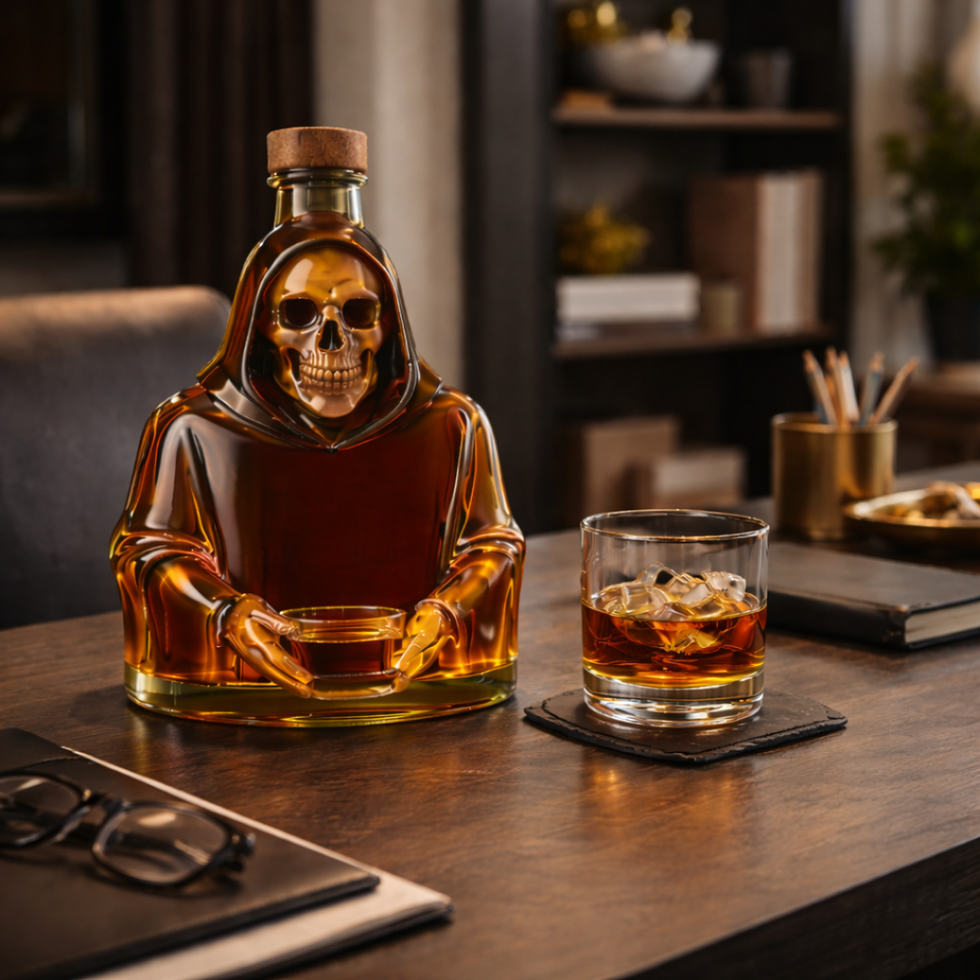 Botella de whisky - Edición de la Muerte