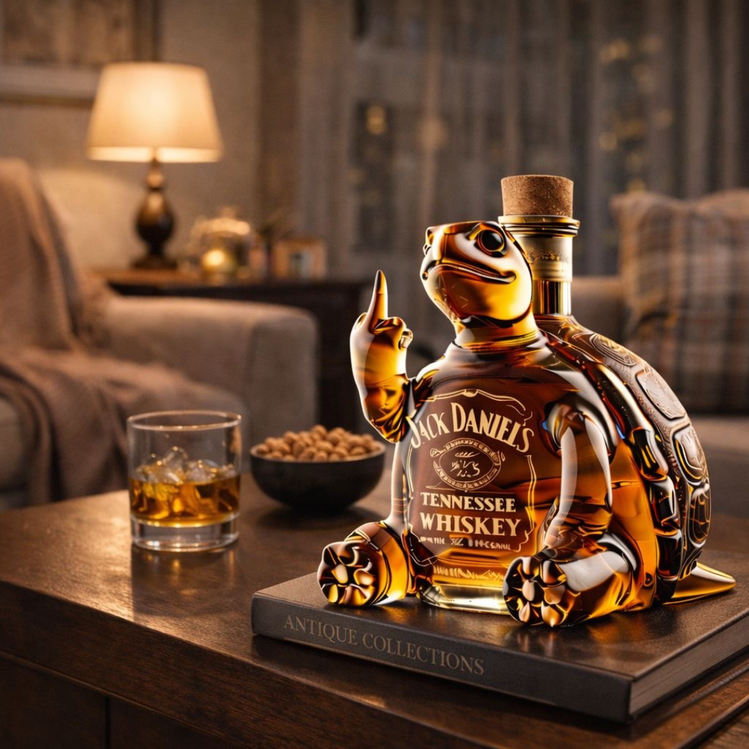 Botella de whisky Jack Daniel's - Edición Tortuga