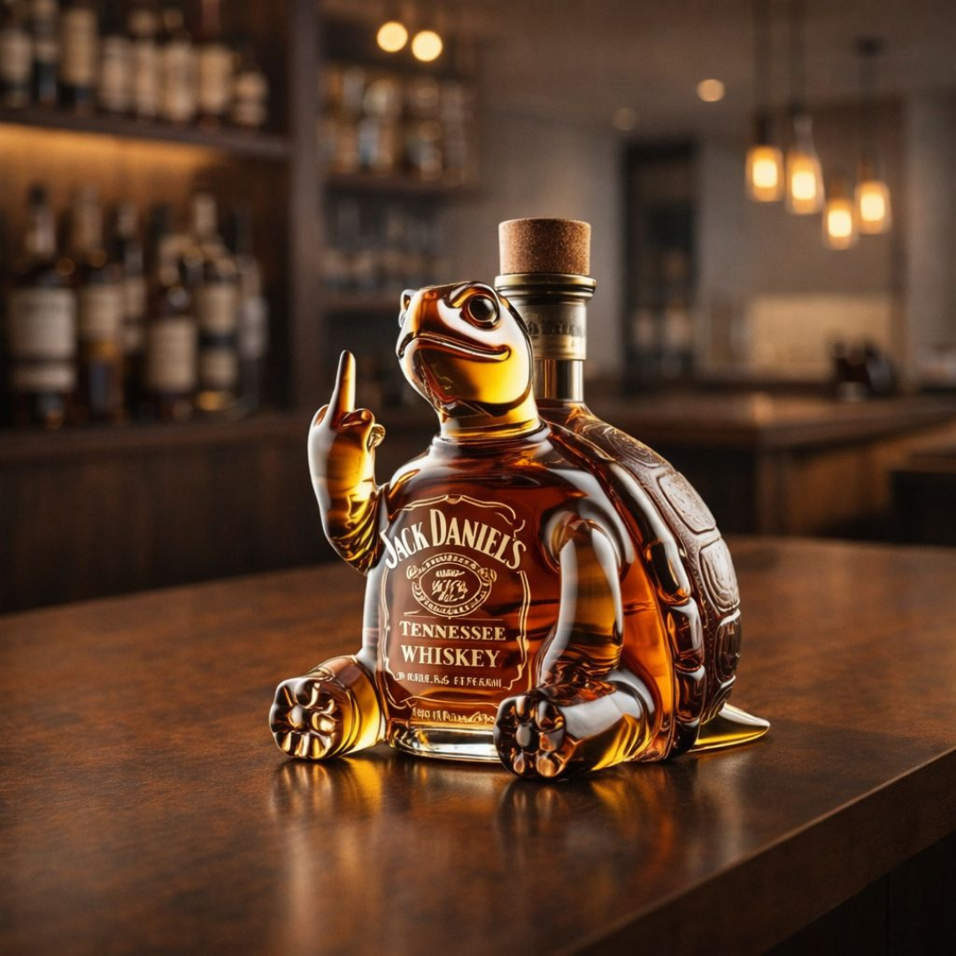 Botella de whisky Jack Daniel's - Edición Tortuga