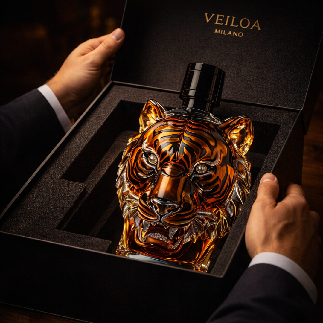 Botella de whisky - Edición Tigre