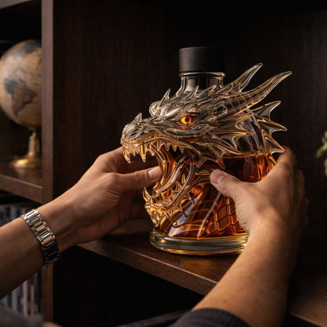 Botella de whisky - Edición Dragón