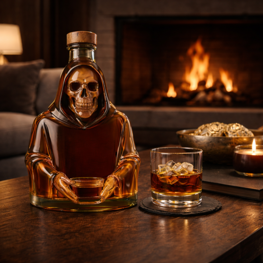 Botella de whisky - Edición de la Muerte