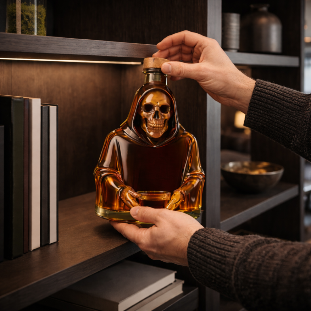 Botella de whisky - Edición de la Muerte