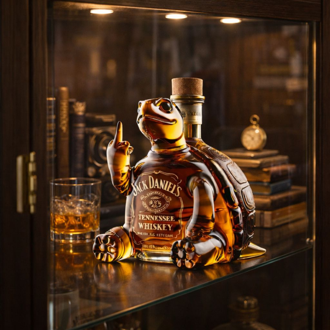Botella de whisky Jack Daniel's - Edición Tortuga